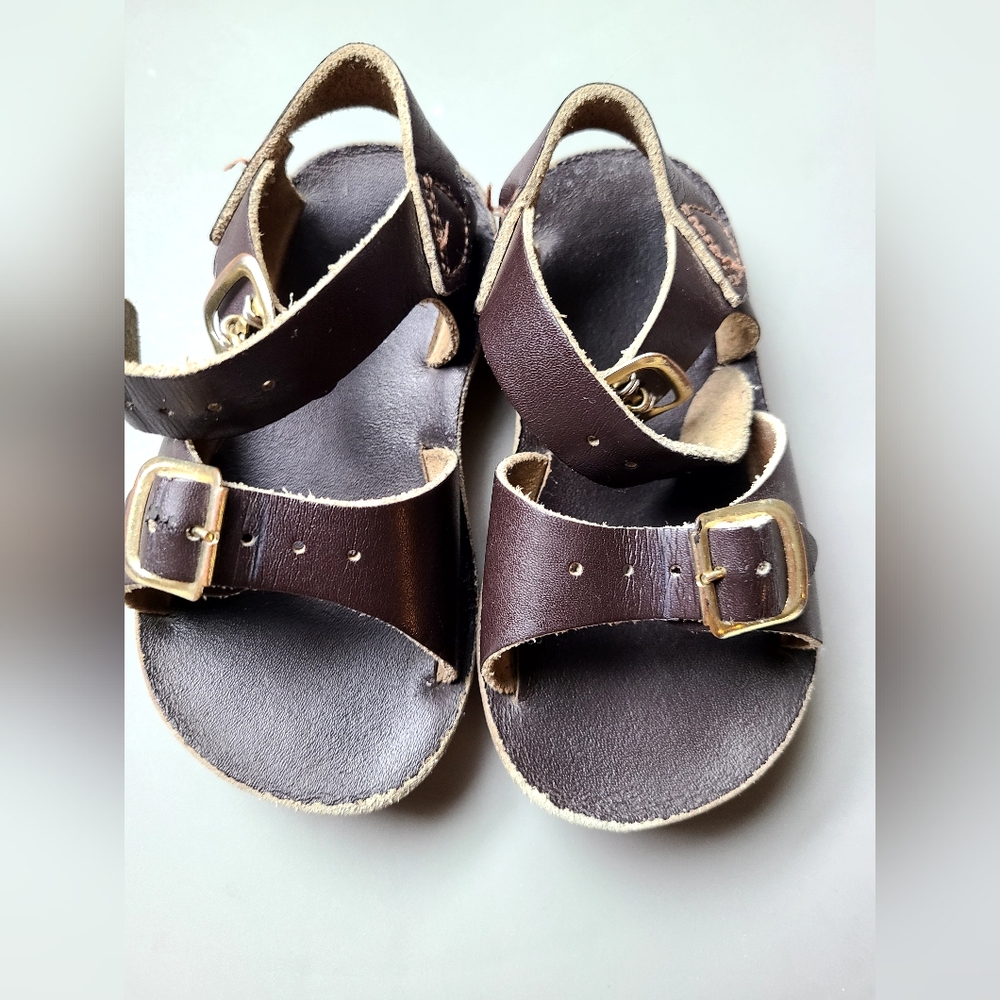 Saltwater Brown Sandals
